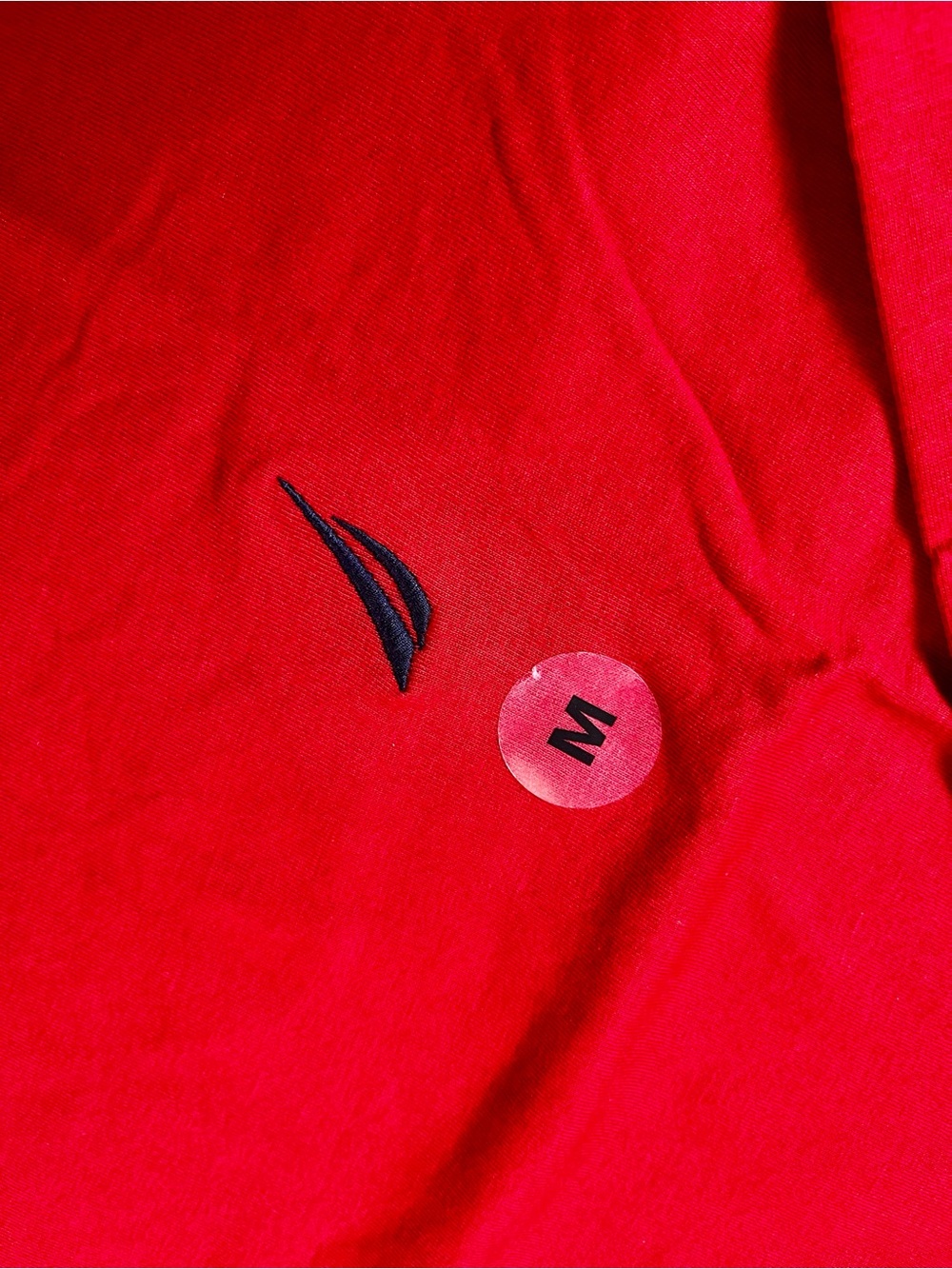 Nautica NWT Red Long-Sleeve Tee M $15 - Picture 5 of 10